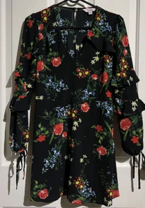 Petites Miss Selfridge Ladies Floral Print Mini Dress Size US 6/UK 10/EUR 38 - Picture 1 of 11