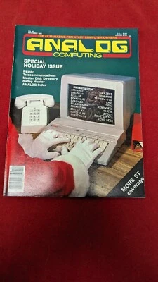 Revista Informática Analógica - Diciembre 1985 Nº 37 edición especial festiva Foto 1 de 2
