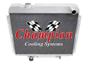 Cold Champion 3 Row Radiator for 1965 1966 Ford Galaxie 500 V8 Engine #CC65GL - Foto 1 di 7
