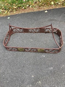Oval Forged Handmade Ceiling Pot Rack for Kitchen - Picture 1 of 2