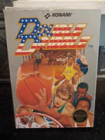 DOBLE REGATE Nintendo NES Juego de Baloncesto Original KONAMI 1987 Coleccionista *CAJA*