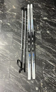 Fischer 164CM Small Waxless Cross Country XC Skis NNN Binding Jupiter Control - Picture 1 of 17
