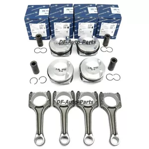 Upgraded Pistons and Genuine Connecting Rods Φ23mm For VW AUDI A4 A5 Q5 2.0 TFSI - Picture 1 of 6