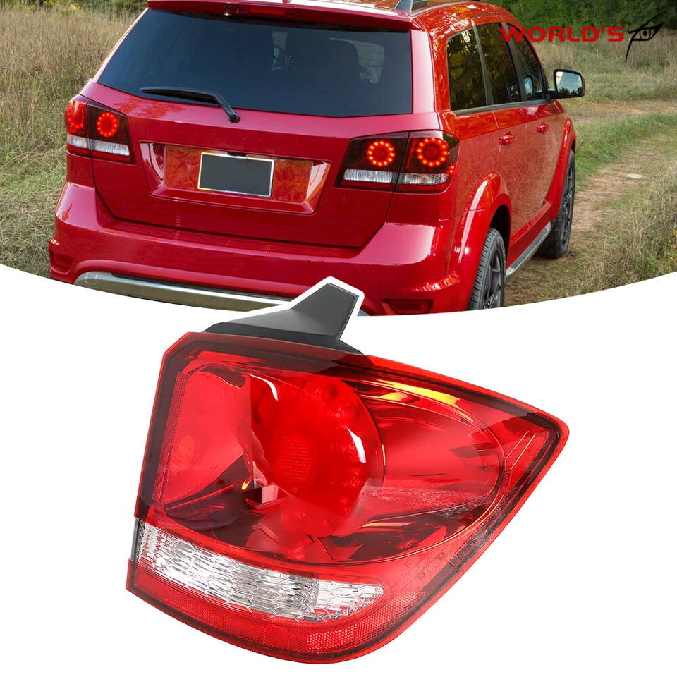Luz trasera exterior apta para Dodge Journey 2011-2019 LED lámpara de freno lado derecho rojo Foto 1 de 4