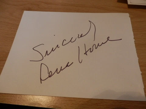 LENA HORNE   - POP SINGER   - AUTOGRAPH Cover