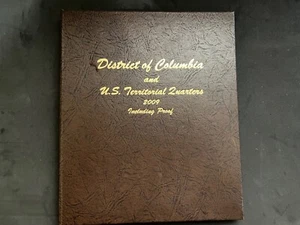 8145 DC & US Territories 2009 PDS&Sil Proof 24Coins COMPLETE DANSCO - Picture 1 of 4