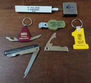 Lote Publicitario De Colección Herramientas de Bolsillo Cole Toll Die Barbero Cinta Medida Se Puede Abrir - Imagen 1 de 4