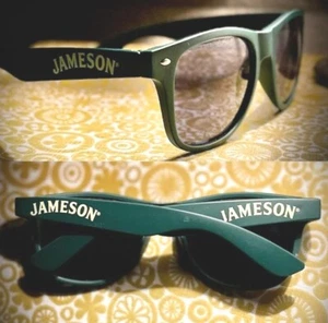 2 Jameson Irish Whisky Brand New Promotional Retro Dark Green Sunglasses Novelty - Picture 1 of 5