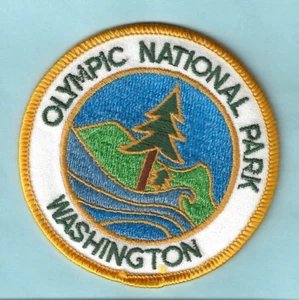 Olympic National Park Washington - Patch Embroidered Iron-On Applique (#0S) - Picture 1 of 3