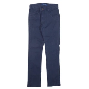 GUESS Trousers Blue Slim Straight Girls W22 L23 - Picture 1 of 6