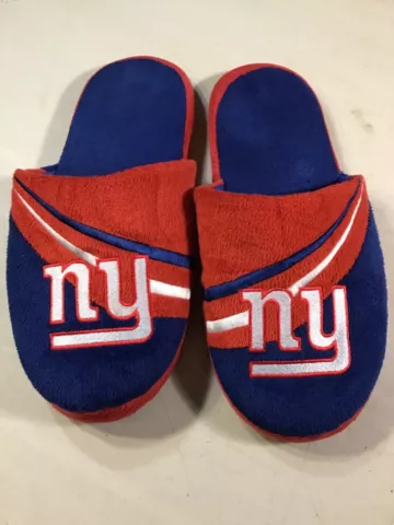 Adult Large (11-12) NY Giants Slippers Pre-Owned Cover