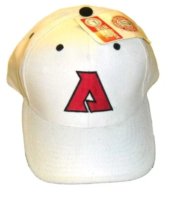 San Diego State Aztecs University Mens 90s Vintage Fitted hat 7 1/2 Small Snag - Image 1 of 4
