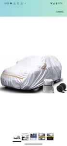 Autsop SUV Car Cover Waterproof All Weather,12-Layer Car Covers for Automobiles - Picture 1 of 6