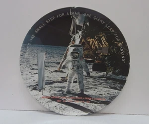 Vintage Texas Ware Mondlandungsplatte Apollo 11 Neil Armstrong 10" NASA - Bild 1 von 4