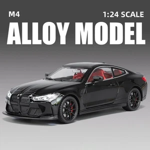 1:24 M4 G82 Coupe Alu Sportwagen Modell Druckguss Metall Sound Licht Spielzeug Geschenk - Bild 1 von 28