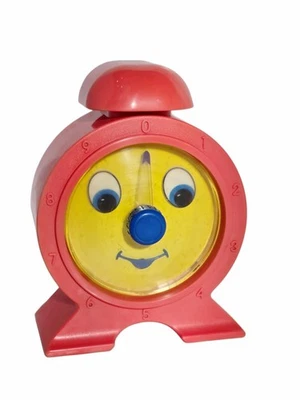 Tommy the Time Out Teacher Nursery Alarm Clock Timer VTG Super Rare Pink - Image 1 of 4