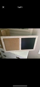 Farmhouse Chalkboard/Push pin Board - Picture 1 of 1