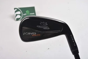 Cobra King Black Utility #3 Iron / 19.5 Degree / Stiff Flex AMT Tour White S300 - Picture 1 of 6