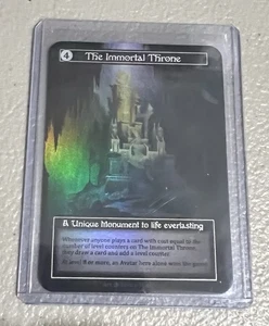 The Immortal Throne Foil - Beta NM - Sorcery: Contested Realm - Bild 1 von 1