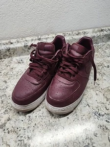 Nike Air Force 1 Low Night Maroon SZ 10.5 - Picture 1 of 12
