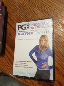 PGX Kathy Smith! DVD! Brand New! Workout For All Fitness Levels! Get Moving! - Picture 1 of 2