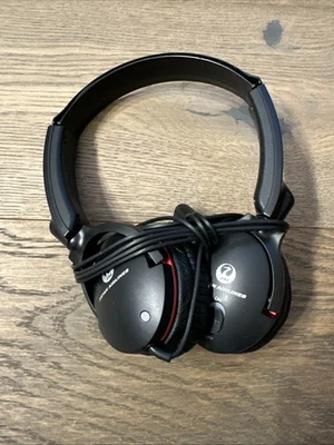 Sony Noise Canceling Headphones Black Dual 3.5mm Jack Over-Ear Headband JAL  - Image 1 of 3