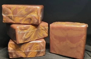 Apple Cinnamon Vanilla Goat Milk Artisan Soap - Picture 1 of 3