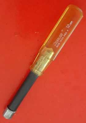 Herramientas a Presión EE. UU. NDM120A 12 mm Destornillador de Tuerca Métrica Amarillo Duro Mango Transparente Foto 1 de 4