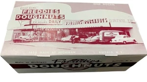 Donuts Box Vintage Original Doughnut Cake 1950s NOS Buffalo New York NY Freddies - Picture 1 of 1
