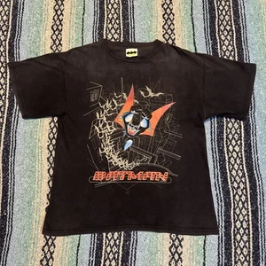 RARE Vintage 1999 Batman Beyond Mens M Shirt DC Comics Animated Series Faded 90s - Bild 1 von 8