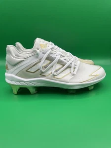 Adidas Adizero Afterburner 7 Mens Baseball Cleats Gold/White SZ 8 - Picture 1 of 9