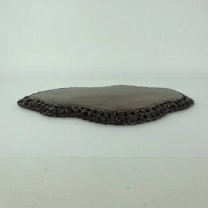 Used Wooden Display Stand Jiita Bonsai Table Small Size 28×19cm Brown Japan - Picture 1 of 4