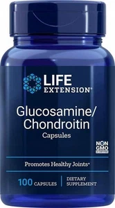100pcs Glucosamine/Chondroitin Life Extension Capsules - Picture 1 of 2