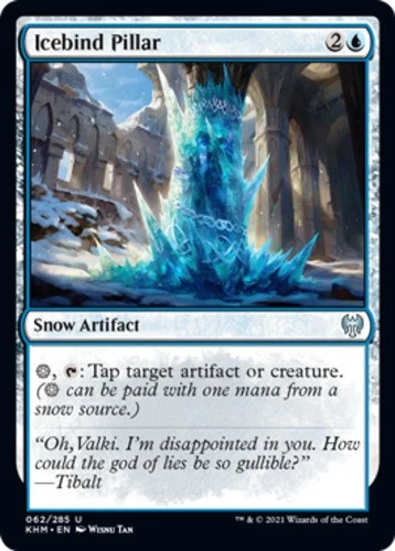 Icebind Pillar Light Play, English Magic the Gathering MTG Kaldeim - Image 1 of 1