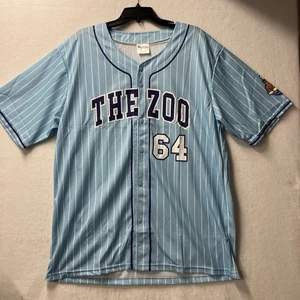Kalamazoo Growlers THE ZOO Minor League SGA Baseball Jersey Adult Size 2XL - Picture 1 of 5