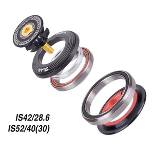 Tube Tapered Tube Fork IS42 IS52 42mm 52mm Bike Headset Bicycle Headset Bearing - Picture 1 of 6