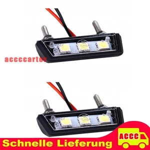 2* LED Kennzeichenleuchte Beleuchtung Nummernschild Anhänger Rücklicht Universal - Picture 1 of 9