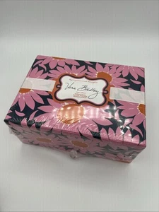 Vera Bradley Briefkasten Schreibwaren Schreibtisch Set in Aufbewahrungsbox versiegelt rosa - Bild 1 von 2