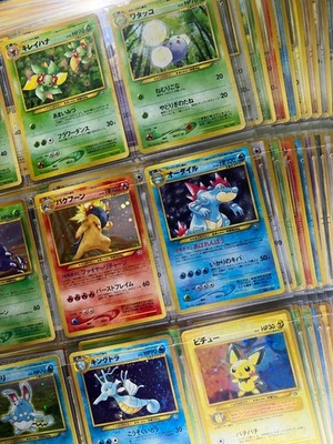 ¡TODOS LOS REMOLINOS! Neo Genesis 100% Completo JUEGO MAESTRO 96/96 Cartas Pokémon Japonesas Foto 1 de 4