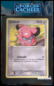 Carte Pokémon Snubbull 74/115 Ex Forces Cachées Bloc EX FR 4 - Imagen 1 de 3