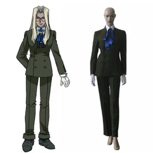 Hellsing Sir Integra Fairbrook Wingates Hellsing Cosplay Costume Uniform Suits - Foto 1 di 5