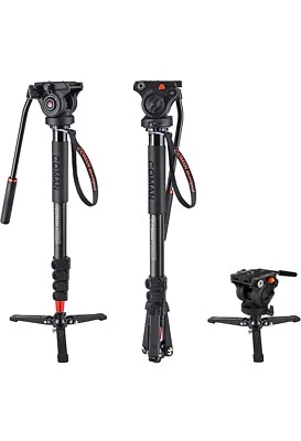 Monopod COMAN KX3232 73.2 in Professional Monopod Tripod Lightweight Aluminum - Image 1 of 4