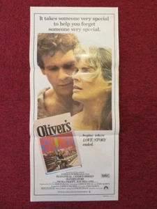 OLIVER'S STORY FOLDED AUSTRALIAN DAYBILL POSTER RYAN O'NEAL CANDICE BERGEN 1978 - Bild 1 von 4