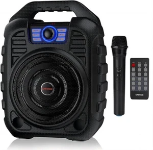 EARISE T26 Portable PA System Bluetooth Speaker with Wireless Microphone, Rechar - Picture 1 of 6
