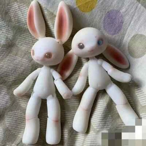 BJD Puppe Haustier Kaninchen Actionfigur Hase Knuckle Puppe süß Puppe Pet 14 cm - Bild 1 von 21