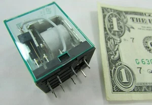 New Midtex 8-Pin DPDT Relay 24VDC Coil 3A 28VDC 120VAC 240VAC 1/10 HP 156-22S1A4 - Picture 1 of 12