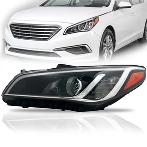 Headlight Assembly For Hyundai Sonata 2015 2016 2017 Left / Driver Side - Picture 1 of 9