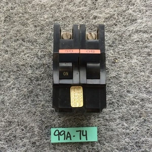 FPE NA250 - Federal Pacific. 240V Stab-Lok Circuit Breaker - RED HANDLE - Picture 1 of 10