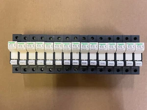 15 Stück Schneider Electric DF101 Sicherungsschalter, neuwertiger Zustand - Picture 1 of 4