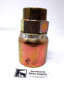 EATON Weatherhead 43032U-132 2" NPT Male 4-Wire Hose Fitting for 2" Hose - Picture 1 of 3